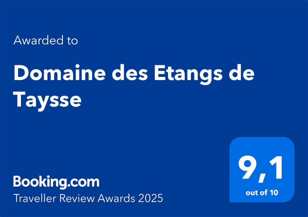 Domaine Des Etangs De Taysse Hotel Espagnac Kültér fotó